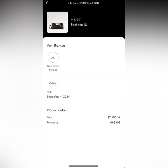 Louis Vuitton Pochette Liv M83301 - Picture 6 of 15